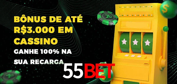 55Bet melhor bônus de depósito